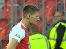 Fotbalisté Slavie porazili BATE Borisov 1:0