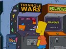 Tajemný automat Polybius se objevil i v populárním seriálu Simpsonovi.