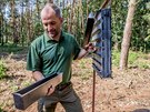 Martin Zavrtálek z Odboru lesního hospodáství a ochrany pírody podniku Lesy...