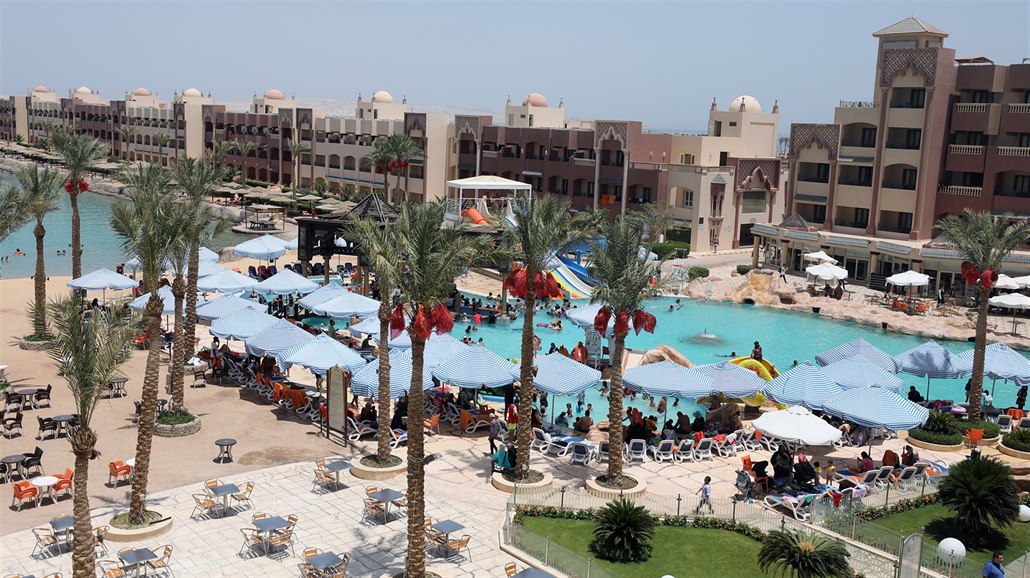 Egyptské letovisko Hurghada  (18. ervence 2017)