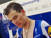 Zdeněk Štybar po časovce na Tour de France