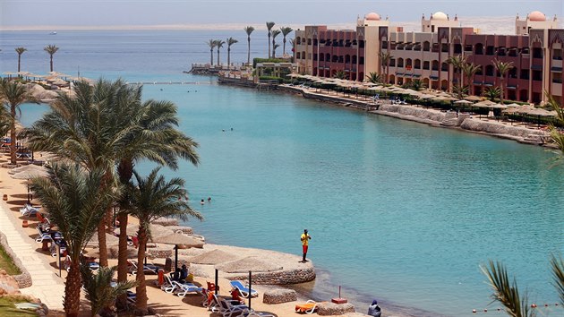 Egyptsk letovisko Hurghada (18. ervence 2017)