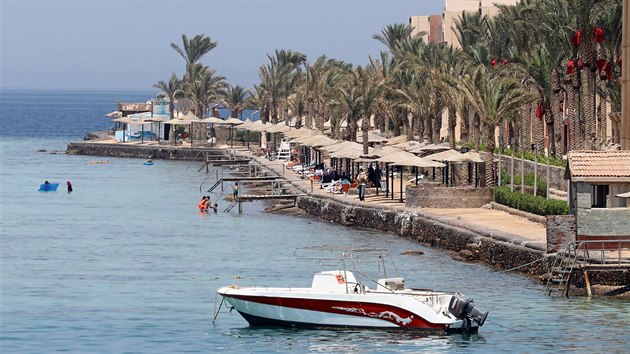 V egyptsk letovisku Hurghada se v ervenci 2017 odehrl tok na turisty.