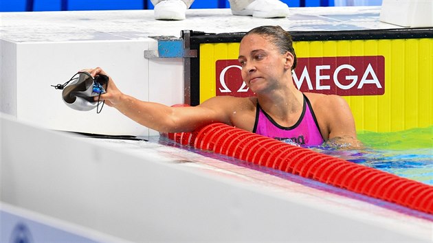 Zklaman esk plavkyn Barbora Zvadov.
