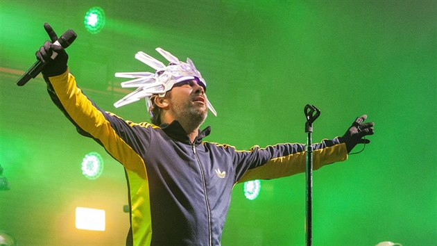 Jamiroquai na festivalu Colours of Ostrava 2017