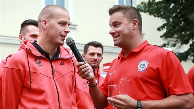 Kapitn brnnskch fotbalist Petr Pavlk odpovd na dotaz Petra vancary.