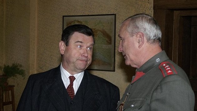 Václav Postránecký a František Švihlík v seriálu Četnické humoresky (2007)