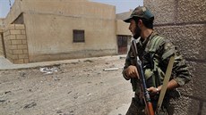 Koaliní nálety na pozice Islámského státu v syrském Rakká (17. ervence 2017)