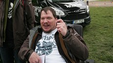 Ladislav Angelovi, hudebník a moderátor skupiny The Tap Tap