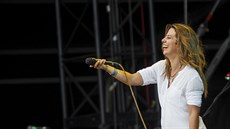 Aneta Langerová na festivalu Colours of Ostrava 2017