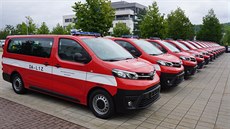 Nová vozidla pro dobrovolné hasie