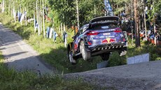 Sébastien Ogier bhem Finské rallye