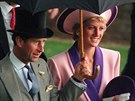 Princ Charles a princezna Diana (Ascot, 20. ervna 1990)