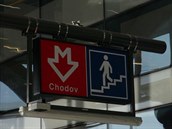 Provoz metra C omezil pád člověka do kolejiště ve stanici Chodov (31. července...
