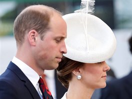 Princ William a vévodkyn Kate (Ypry, 30. ervence 2017)