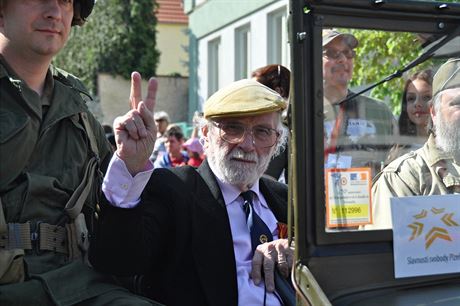 Jeden z belgických veterán José Schindfessel