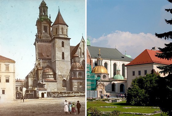 Krakovská katedrála na pelomu 19. a 20. století a v souasnosti