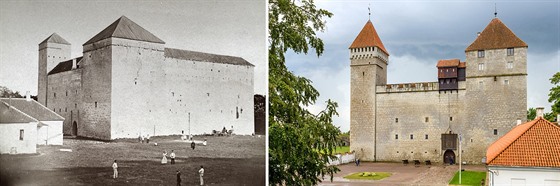 Estonský hrad Kuressaare (Arensburg)