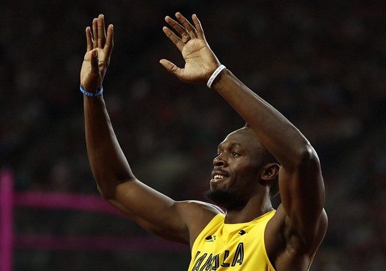 Usain Bolt zdrav londnsk divky pi mistrovstv svta.