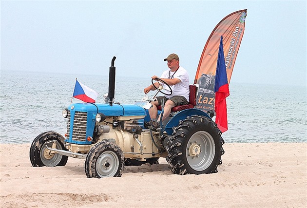 Cílem Martina Havelky byly polské Lazy nad Morzem, vzdálené bezmála 800...
