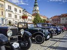 V sobotu probhl sraz historickch vozidel na Velkm nmst v Kromi (5....