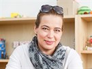 editelka praského centra Locika Petra Wnschová ukazuje metodu Ostrov rodiny...