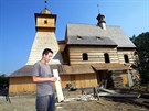 Zrekonstruovaný kostel sv. Kateiny v Ostrav-Hrabové dva roky po niivém...
