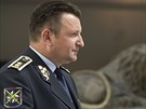 Policejní prezident Tomá Tuhý pi setkání s novinái po jednání snmovní...