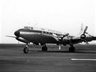 Douglas DC-6B norské spolenosti Braathens S.A.F.E. (doprava holandských...