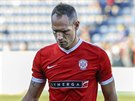 Brnnský fotbalista Jan Polák je zklamaný z poráky se Zlínem.