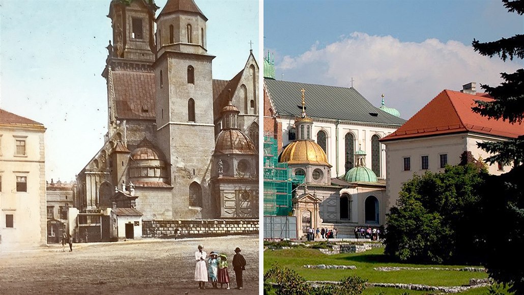 Krakovská katedrála na p�elomu 19. a 20. století a v sou�asnosti