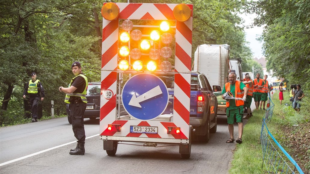 Instalace elektrických ohradník� na okraji Zlína (2017)