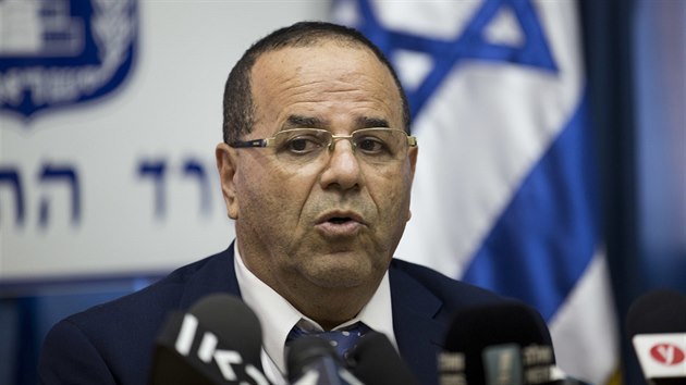 Izraelsk ministr telekomunikac Ajb Kara (6. srpna 2017)