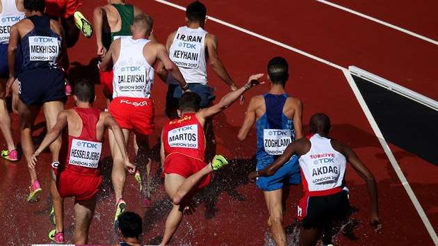 Momentka z t�et�ho dne MS v Lond�n�.