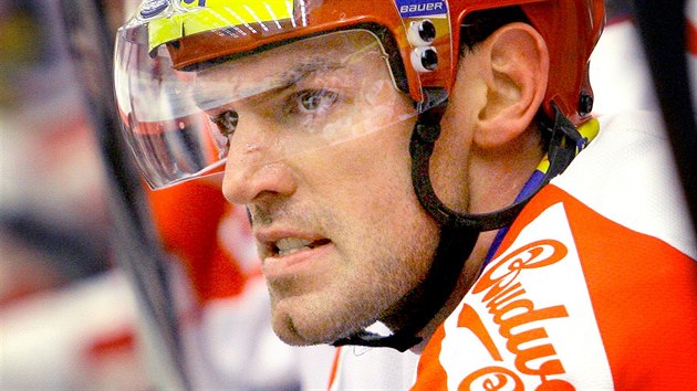 Extraligový hokejista René Vydarený