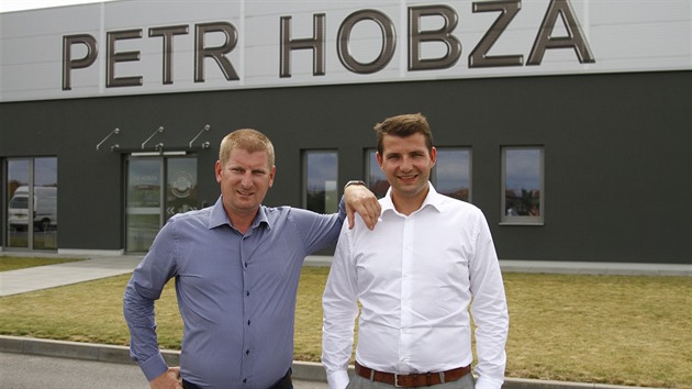 Jednatel firmy a pokraovatel rodinn tradice brati Libor a Petr Hobovi.