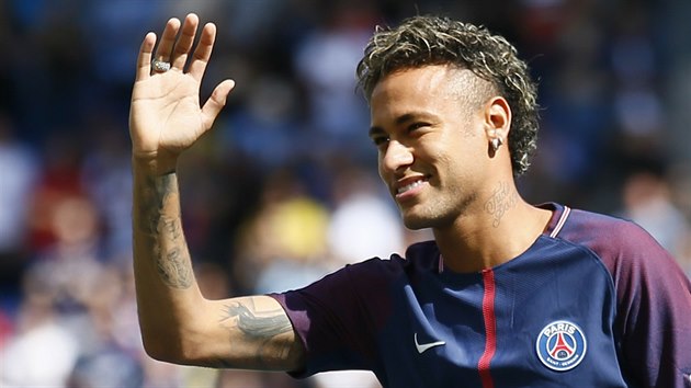 Neymar zdrav fanouky Paris SG