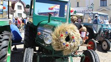 Zetor 25 Martina Havelky nebyl zdaleka jediným traktorem na setkání...