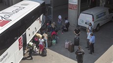 Uprchlíci peván z Haiti nali v Montrealu útoit v prostorách olympijského...
