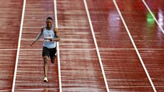 Botswanský atlet Isaac Makwala na MS.