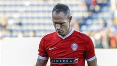 Brněnský fotbalista Jan Polák je zklamaný z porážky se Zlínem.