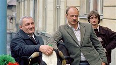 Zdenk Srstka a Pavel Nový v seriálu Druhý dech (1988)