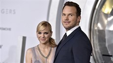 Anna Farisová a Chris Pratt (Los Angeles, 14. prosince 2016)