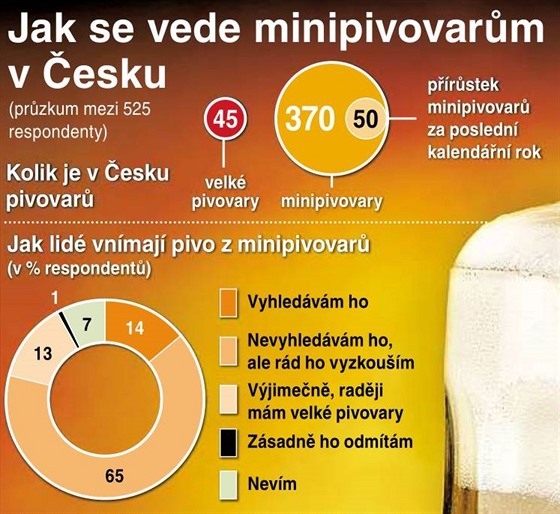 Jak se vede minipivovarům v Česku
