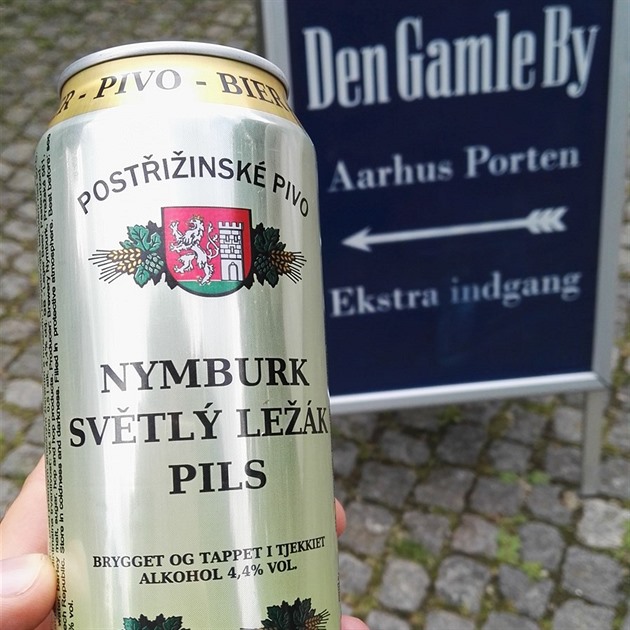 Postřižinské pivo v Dánsku