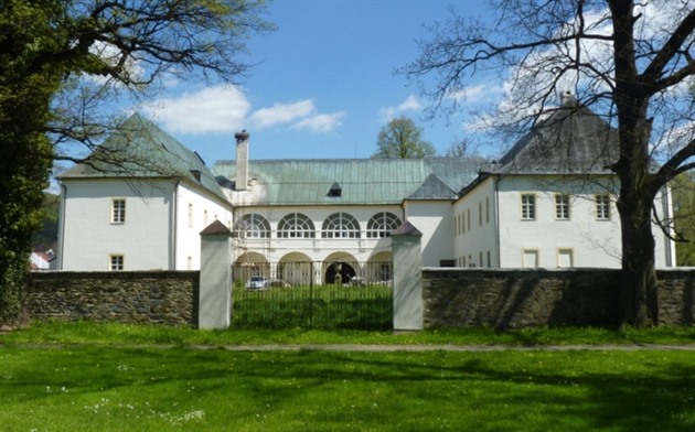 Renesanní zámek v Branticích na Bruntálsku.