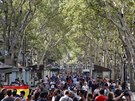 Barcelona minutou ticha uctila obti tvrteního útoku (18. srpna 2018)