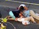 Následky teroristického útoku v centru Barcelony (17. srpna 2017)