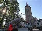 Rekonstrukce hradu Rotejn, kter se nachz mezi Tel a Tet na Jihlavsku,...