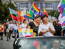 Pochod hrdosti gay, leseb, bisexul i translid (LGBT) Prague Pride...